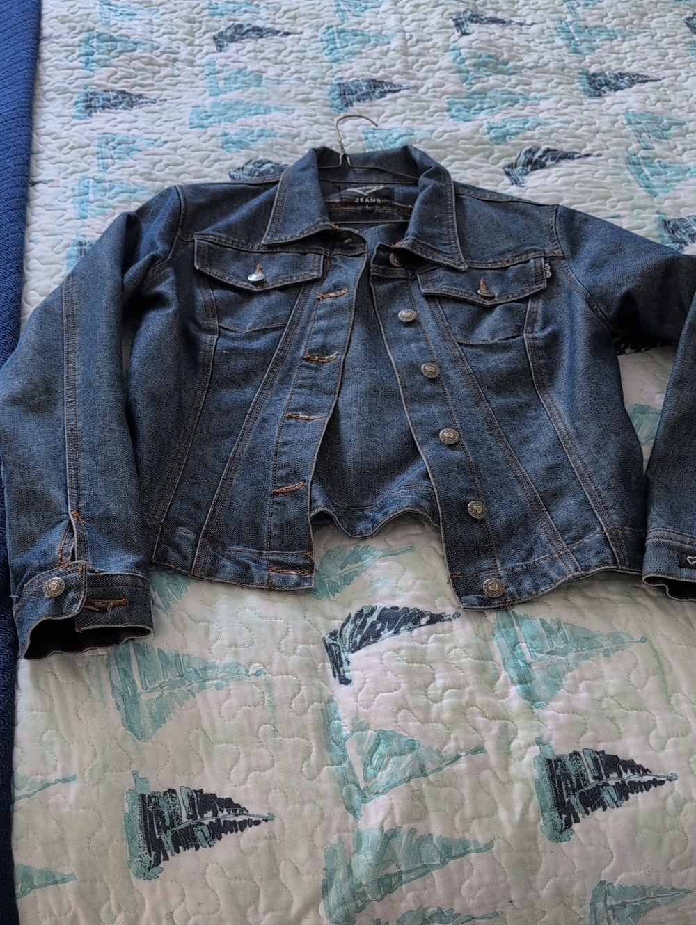 One Week Listing..XOXO Beautiful Blue Denim Jacket -
